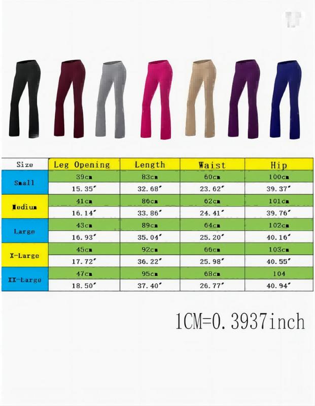 Women's Yoga Pants Flare Pants Stretch Sports Leggings