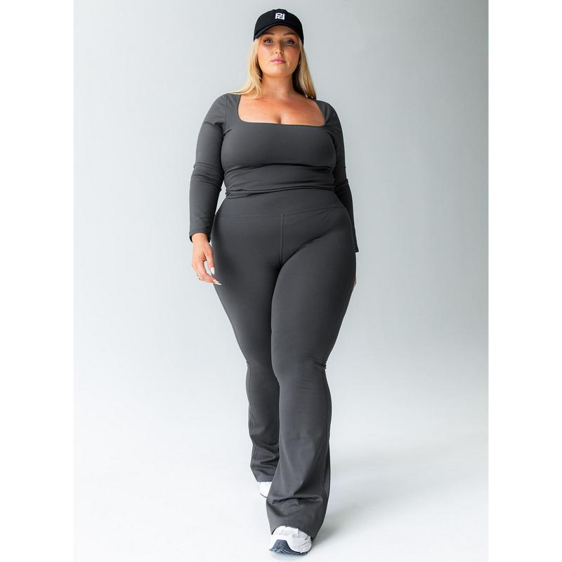 Integrity Activewear Yoga Pants Grey Curve