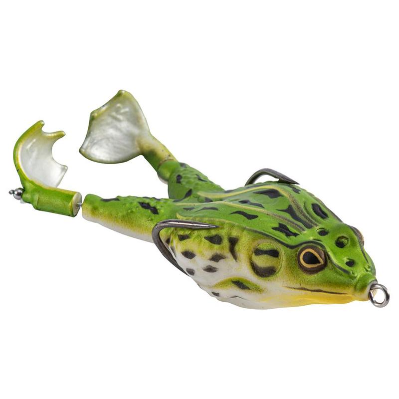 Fishing Lure, Realistic Frog 360 Rotating Fipper, Bionic Soft Fishing Bait With Hook, Fishing Accessories For Outdoor, Flyfishing, Solocamping, picnicaesthetic