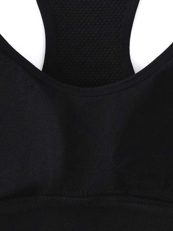 Women's Plus Size Cut Out Adjustable Strap Sports Bra, Breathable Comfortable Racerback Sports Bra for Yoga Gym Workout, Ladies Sportswear for Indoor Outdoor Wear