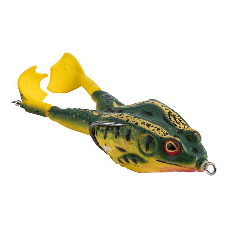 Fishing Lure, Realistic Frog 360 Rotating Fipper, Bionic Soft Fishing Bait With Hook, Fishing Accessories For Outdoor, Flyfishing, Solocamping, picnicaesthetic