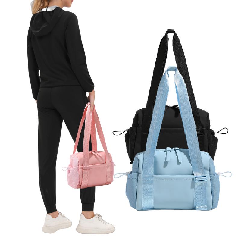 Small Gym Bag for Women，Mini Gym Tote Bag is Waterproof Inside and Out，Travel Duffle Bag Sports Bag Fashionable and Cute for Travel Weekend