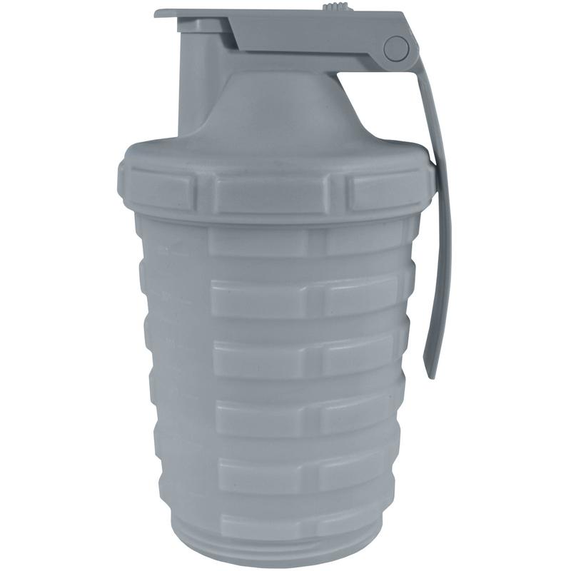 Grenade 20 oz. Shaker Blender Mixer Bottle with 600ml Protein Cup Compartment