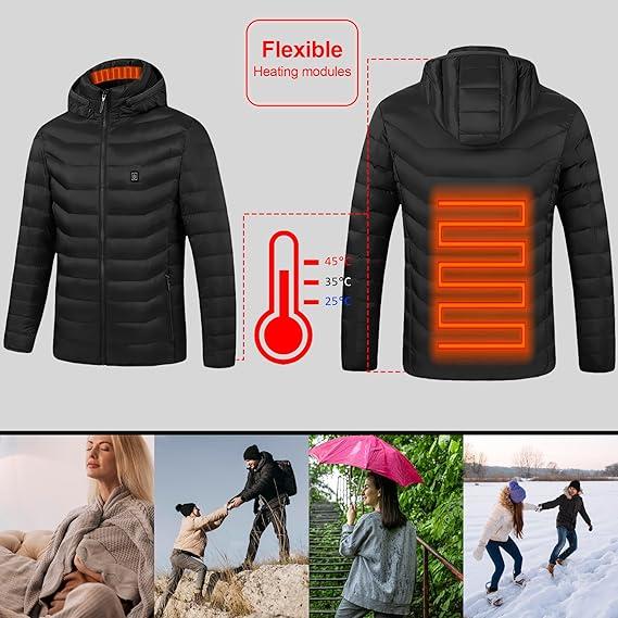 Waterproof And Warm Heated Jacket For Outdoor Activities softshell jacket sports jacket