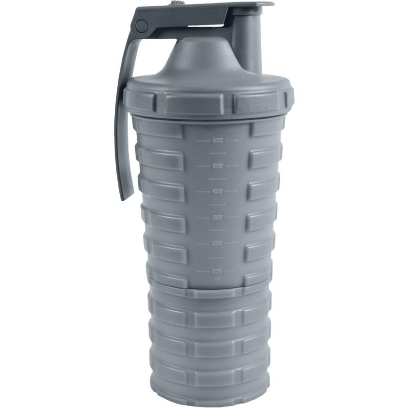 Grenade 20 oz. Shaker Blender Mixer Bottle with 600ml Protein Cup Compartment