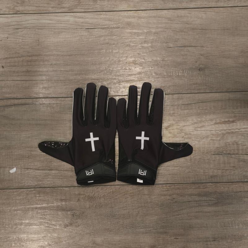 Unwritten Cross Football Gloves