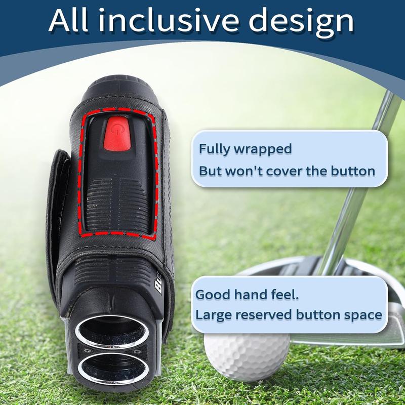 Golf Rangefinder Magnetic Strap, Adjustable Magnetic Rangefinder Strap Holder Wrap Mount for Golf Cart with Strong Magnet, Golf Accessories