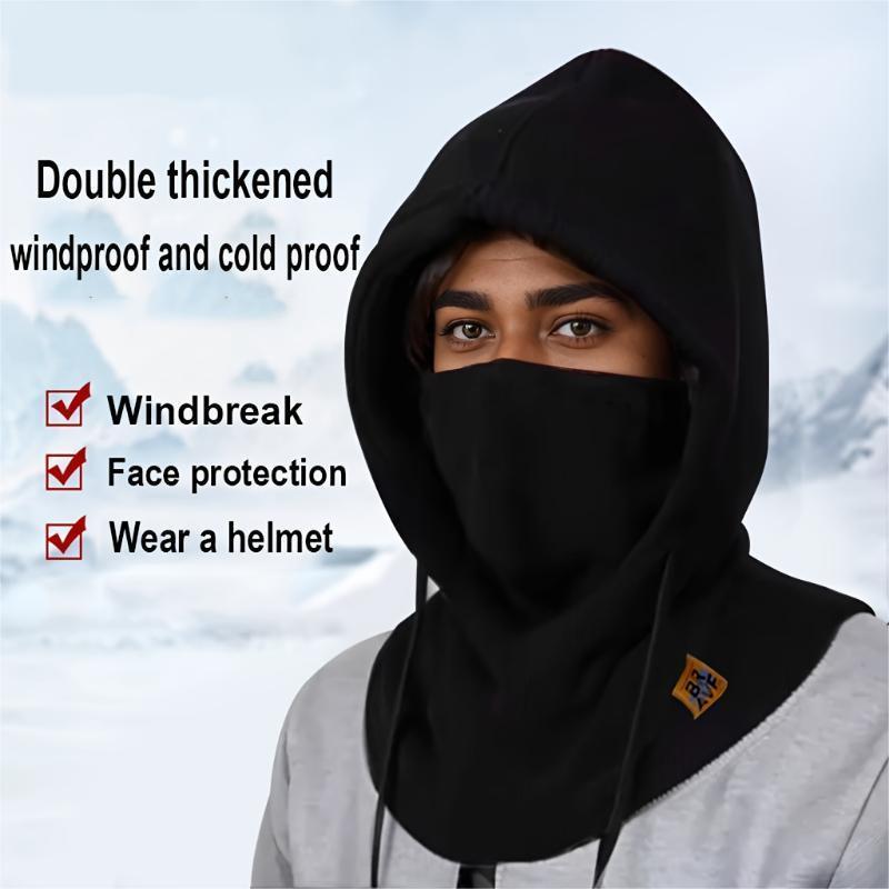 Fleece Balaclava Ski Mask, Windproof Neck Gaiter Hood, Lightweight Warm Winter Balaclava Hat for Extreme Cold Weather Gear Skiing Snowboarding