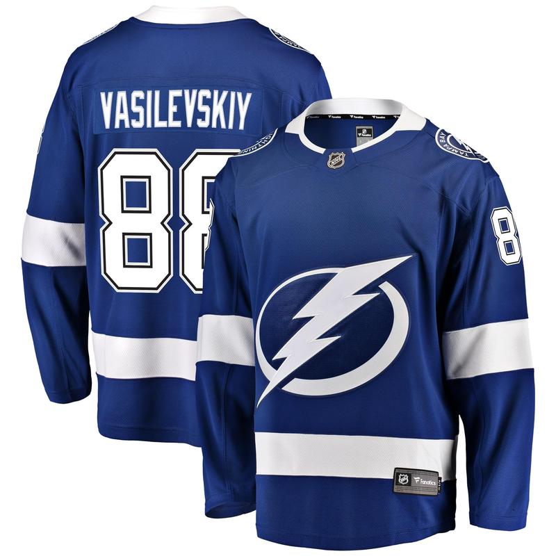 VasilevskiyxTampa Bay Lightning Fanatics Home Breakaway Player Jersey - Blue Hookey Game Set, Classic Ring Toss Game, Wall Hook Game, Family Game Night, Indoor Outdoor Game