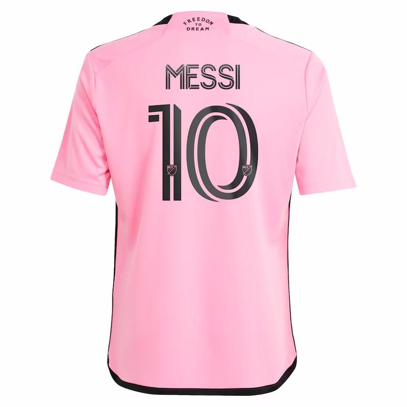 24 25 Miami International Home Jersey No. 10 Messi - Pink