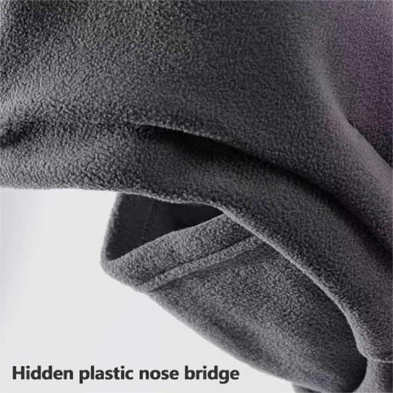 Fleece Balaclava Ski Mask, Windproof Neck Gaiter Hood, Lightweight Warm Winter Balaclava Hat for Extreme Cold Weather Gear Skiing Snowboarding