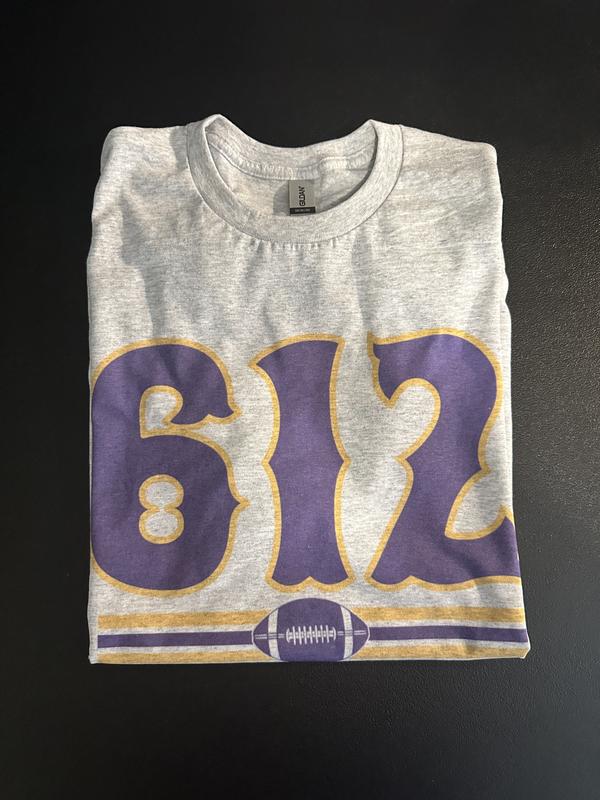 Area Code Football T Shirt