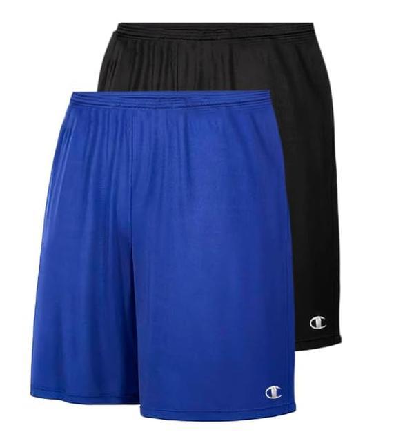 Champion Gym Shorts Men Big and Tall - 2 Pack Performance Dry Fit Running Shorts