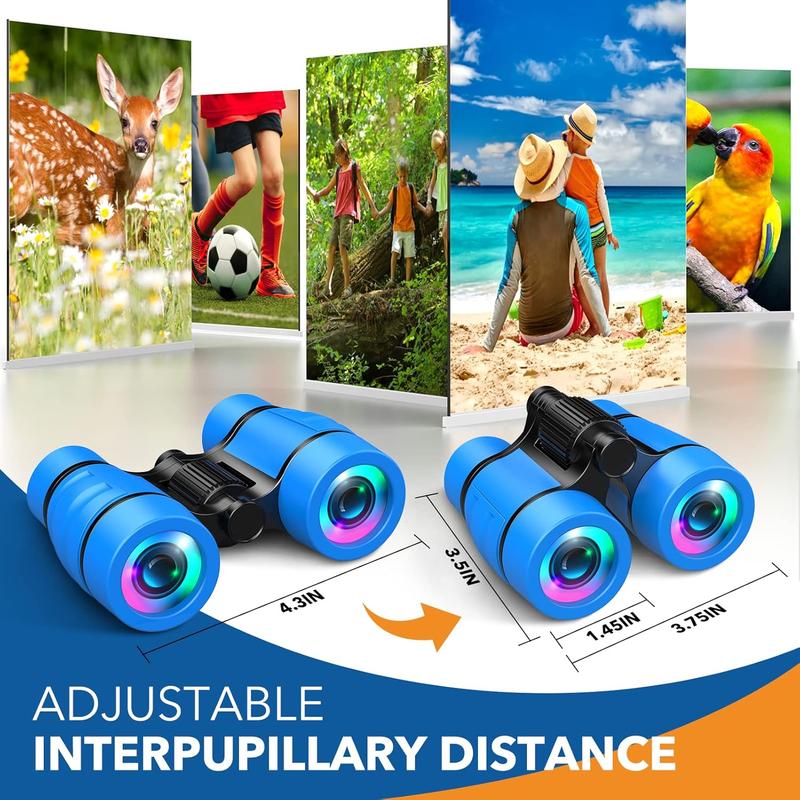 Toys for 3-7 Year Old Boys:! Binoculars for Kids with Bird Watching Manual Halloween Birthday Gifts for 4 5 6 7 8 Year Old Boy Girls Outdoor Toy for Kid Ages 5-7 Toddler Camping Telescope