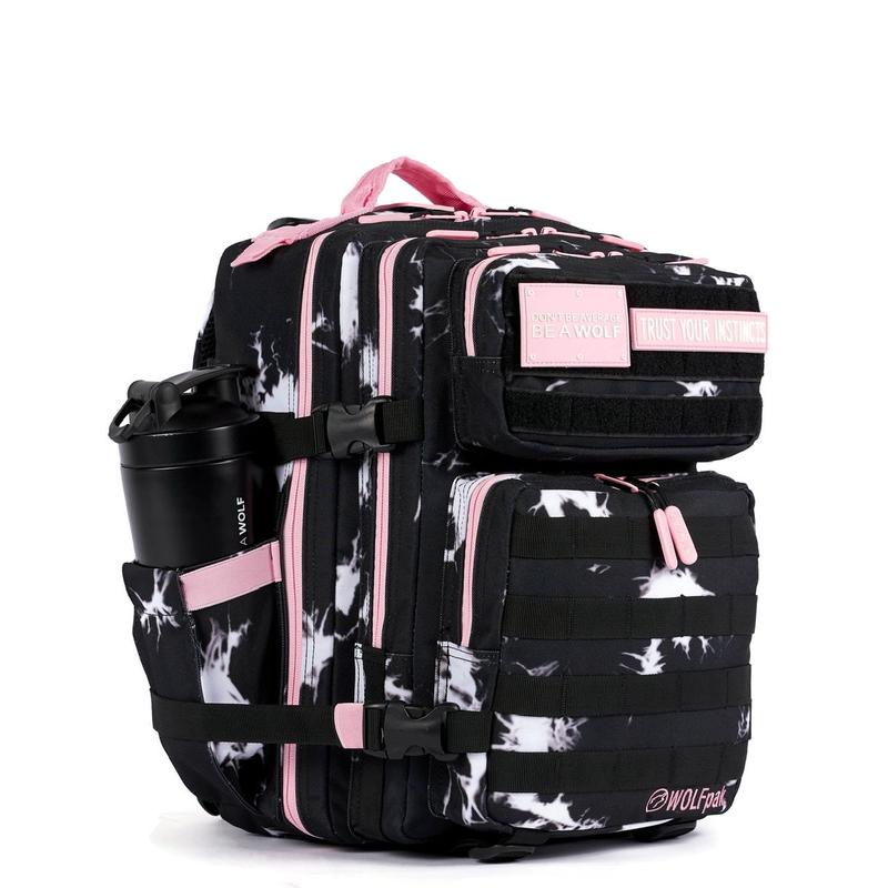 25L Backpack Black Lightning Knockout Pink