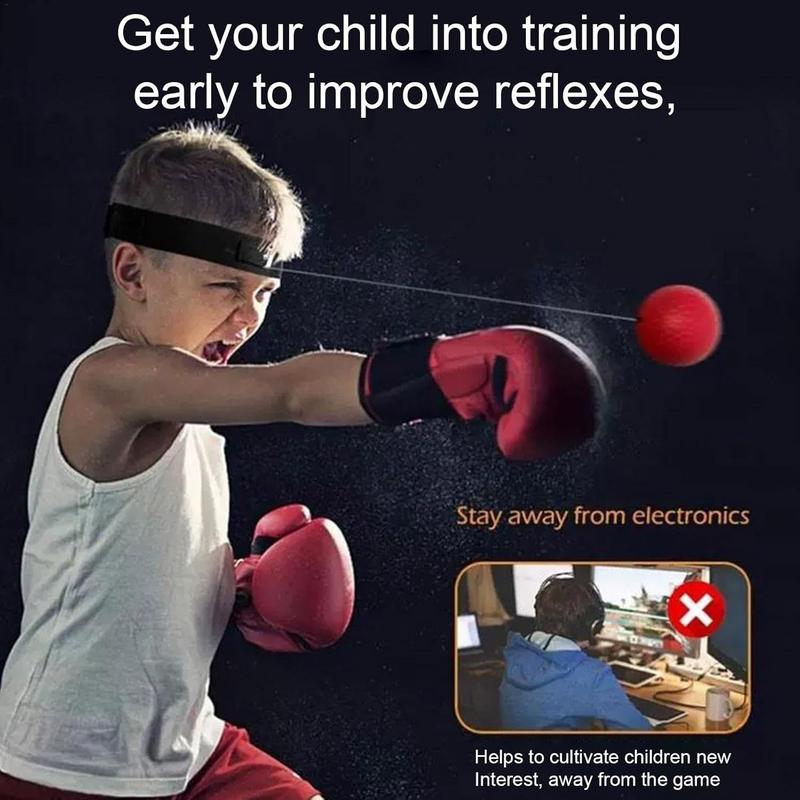 Boxing Reflex Ball Set, Headband Reflex Ball, React Reflex Ball for Boxing