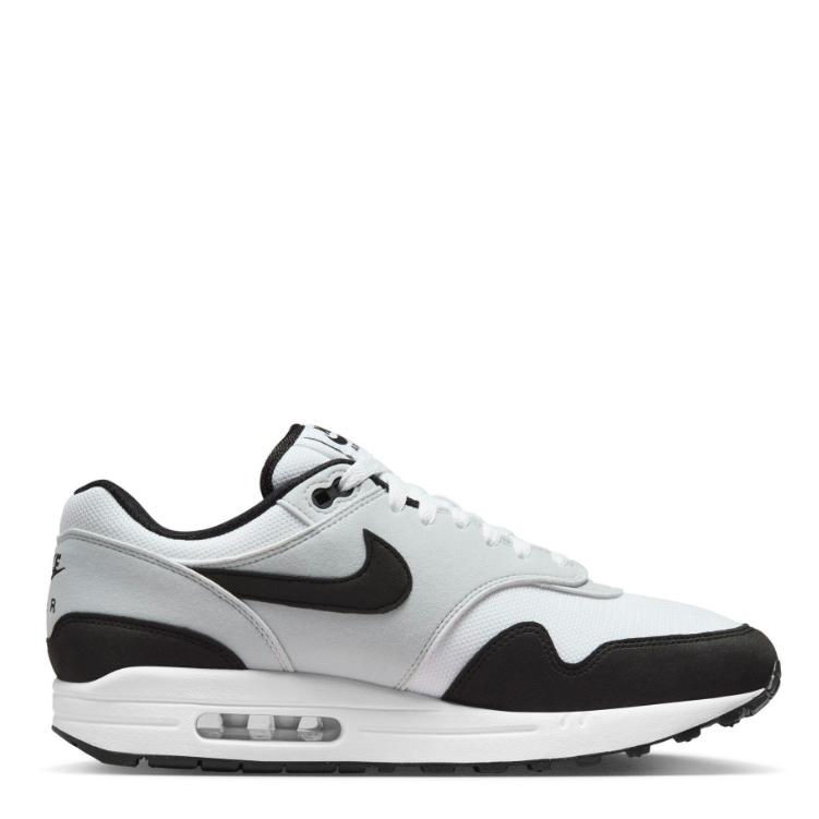 Nike Air Max 1 White Black FD9082-107 Mens Fashion Athletic Sneakers New