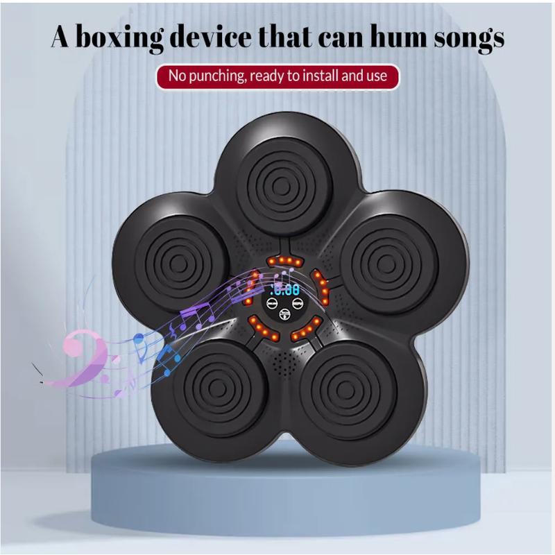 Smart Music Boxing Machine Bluetooth Wall Target Training Exercise with Gloves