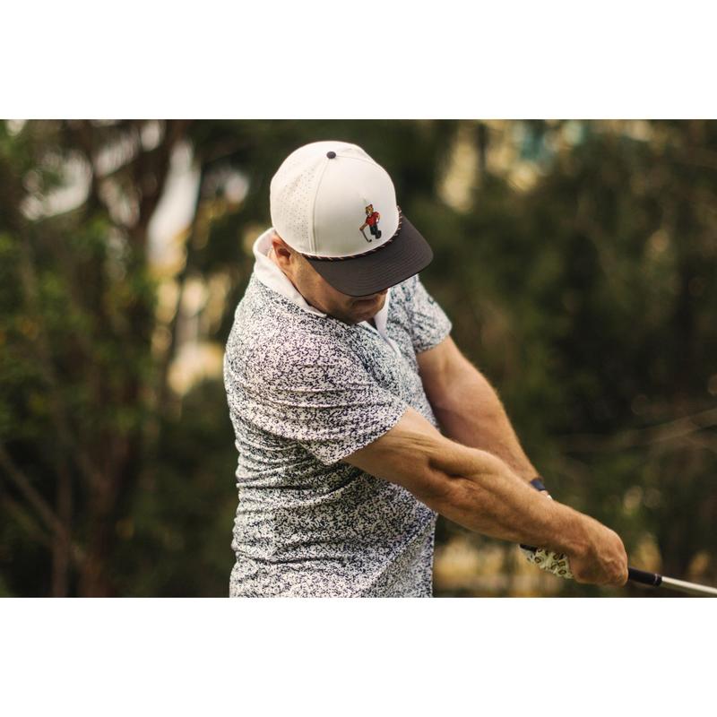 Tiger Black Golf Rope Hat