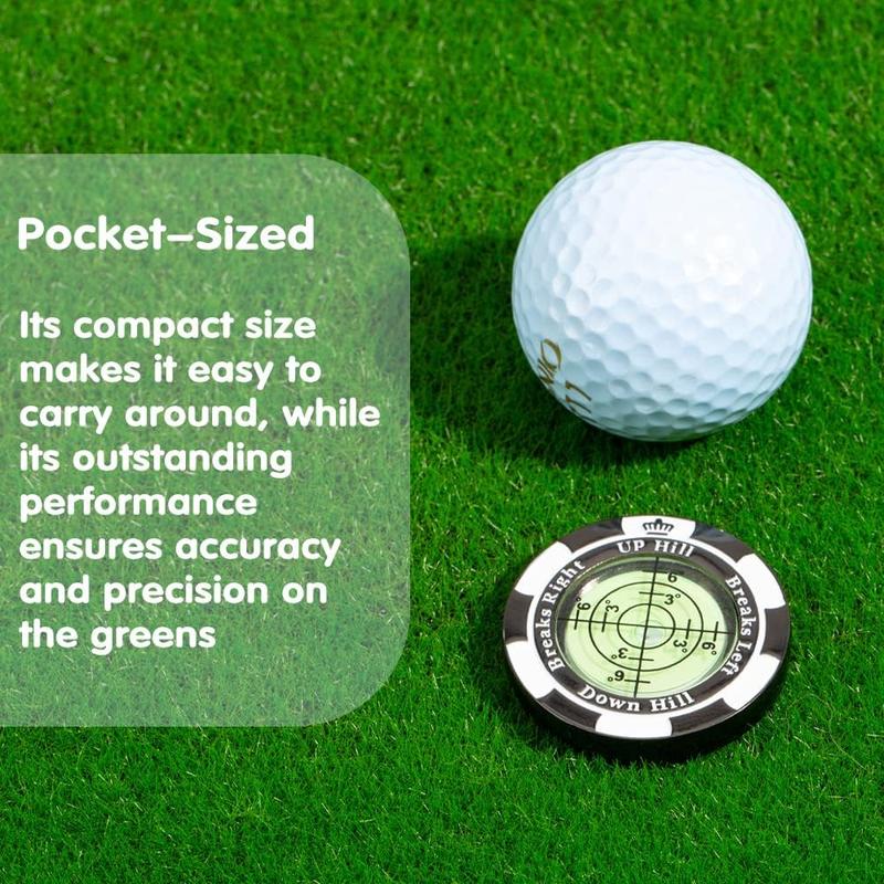 SlopeMaster ProGreen Reader - Golf Hat Clip Ball Marker with High Precision Green Reading Aid Golf Accessories for Men Women