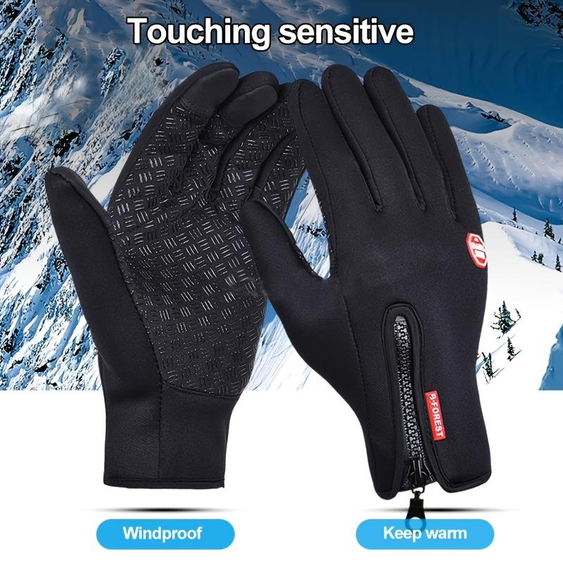 Thermal Windproof Gloves Warm, Breathable, Touchscreen Compatible, and Comfortable for Cycling and Outdoor Activities Perfect for Cold Weather