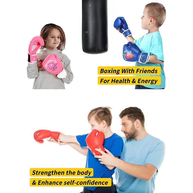 Upgrade  Boxing Gloves for 3-8 Year Boys and Girls,  Boxing Gloves for  , Boxing Gloves  Sparring for Punching Bag, Kickboxing, Muay Thai, MMA