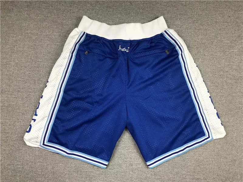 L0s 1996-1997 Basketball Shorts Blue for Men - Team Just Donn 2024, Drawstring Running Shorts - Sport Uniforms - Basketball Short