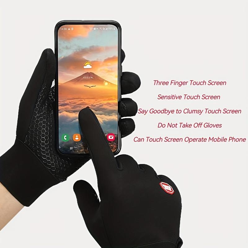 Thermal Windproof Gloves Warm, Breathable, Touchscreen Compatible, and Comfortable for Cycling and Outdoor Activities Perfect for Cold Weather