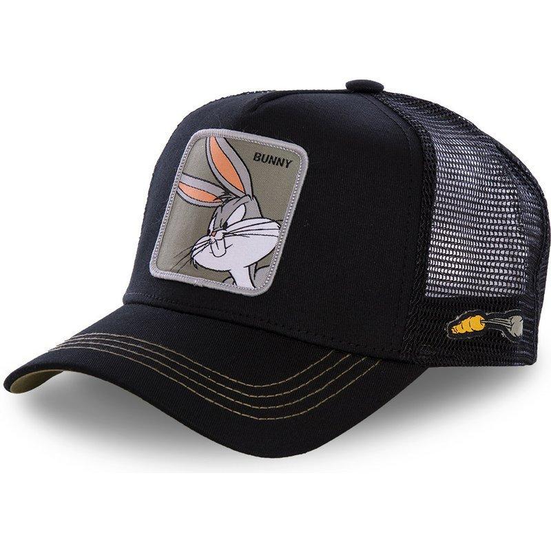 Bunny Cartoon EmbroideredBaseball Cap for Unisex withAdjustable Snapback and MeshSunscreen Trucker Hat