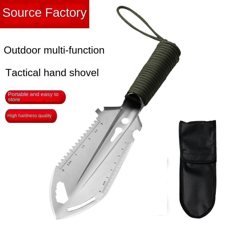 Multifunctional Outdoor Camping Shovel, Portable Camping Hiking Traveling Picnic Shovel, Survival Outdoor Equipment, Garden Tool Shovel