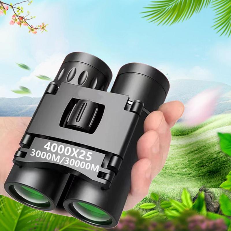 Portable Binoculars, Handheld Folding Binoculars, High Definition Binoculars for Outdoor Camping Hiking Concert Race