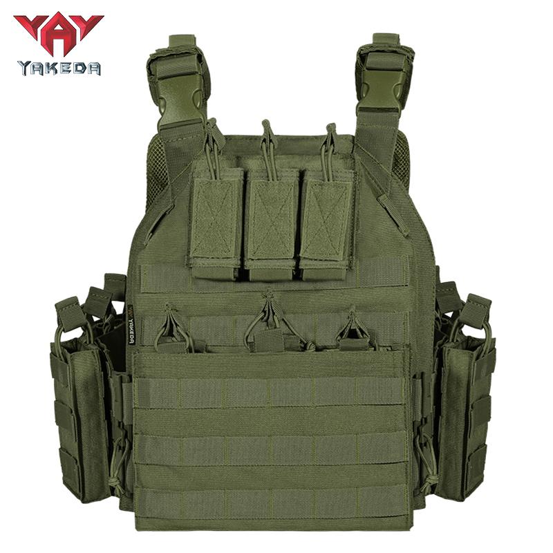 YAEKDA VT-6026-1 Outdoor Sports Vest for Men and Women, Protection Secure VEST, Tactical Training Vest