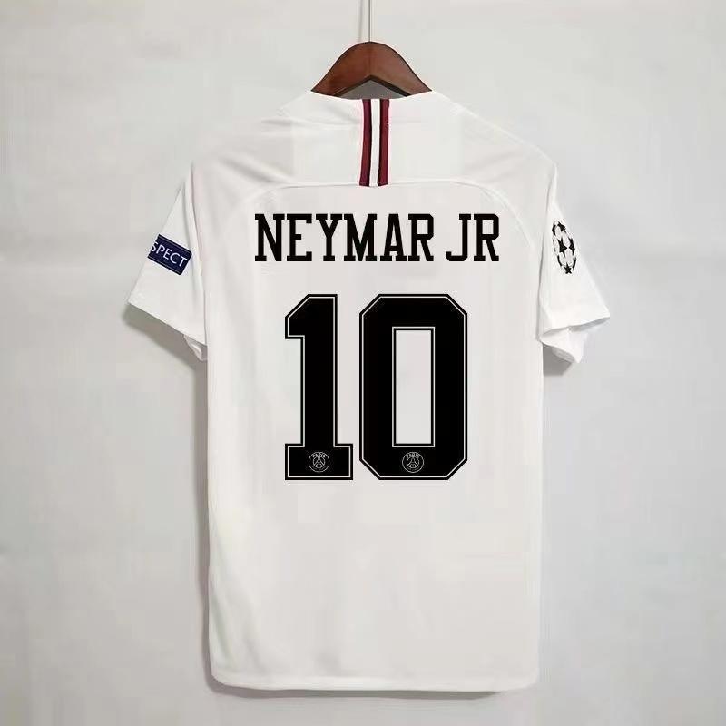 18-19 Paris Throwback Jersey # 7 Mbappe # 10 Neymar football jersey