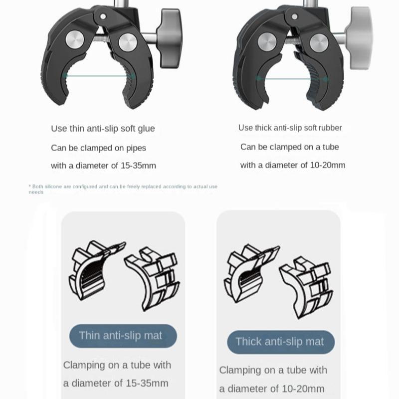 Action Camera Bracket, Motorcycle Handlebar Camera Mount, Riding Bracket, Bicycle Motorcycle Handlebar Mount, Camera Accessories