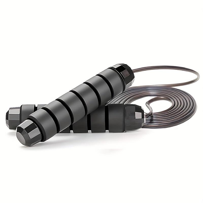 Weighted Speed Jump Rope with Memory Foam Handle for Effective Cardio and Weight Loss Training