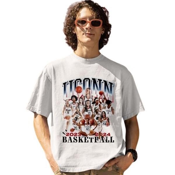 Official UCONN Women's Basketball Team Short Sleeve Tshirt Collection - 2023-2024 Season T-Shirt