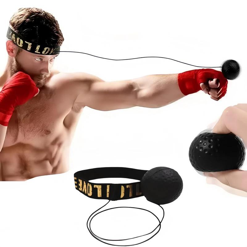 Boxing Reflection Ball, 1 Count Headband Boxing Reflection Ball, Easy To Carry Ideal for Practicing Reaction Speed, Agility and Hand-eye Coordination