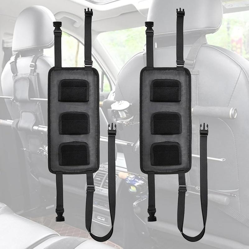 Fishing Rod Holders for , Fishing VRC Vehicle Rod Carrie, Adjustable Polyester Strap Fishing Pole Storage Rack for SUV, Wagons, Van, Easy Install Fishing  Rod Carrier for