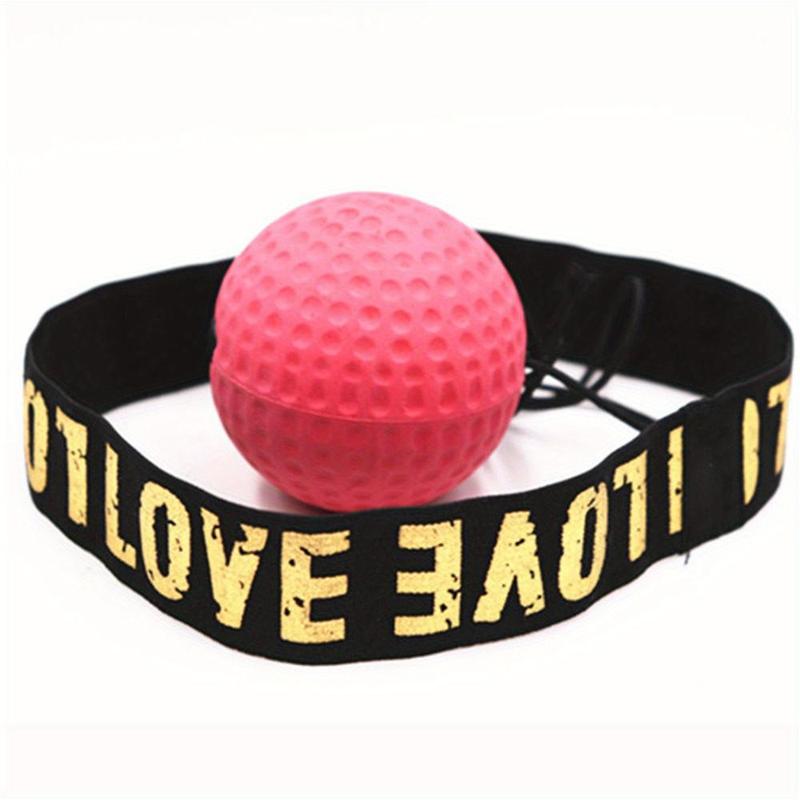 Boxing Reflection Ball, 1 Count Headband Boxing Reflection Ball, Easy To Carry Ideal for Practicing Reaction Speed, Agility and Hand-eye Coordination